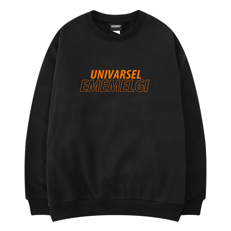 Áo Sweater Univarsel EMEMELGY Nam Nữ unisex phong cách Hàn Quốc cá tính