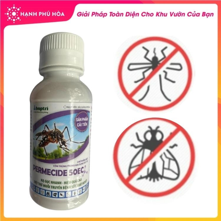 Diệt muỗi, ruồi, gián, côn trùng... ngoài trời Permecide 50EC
