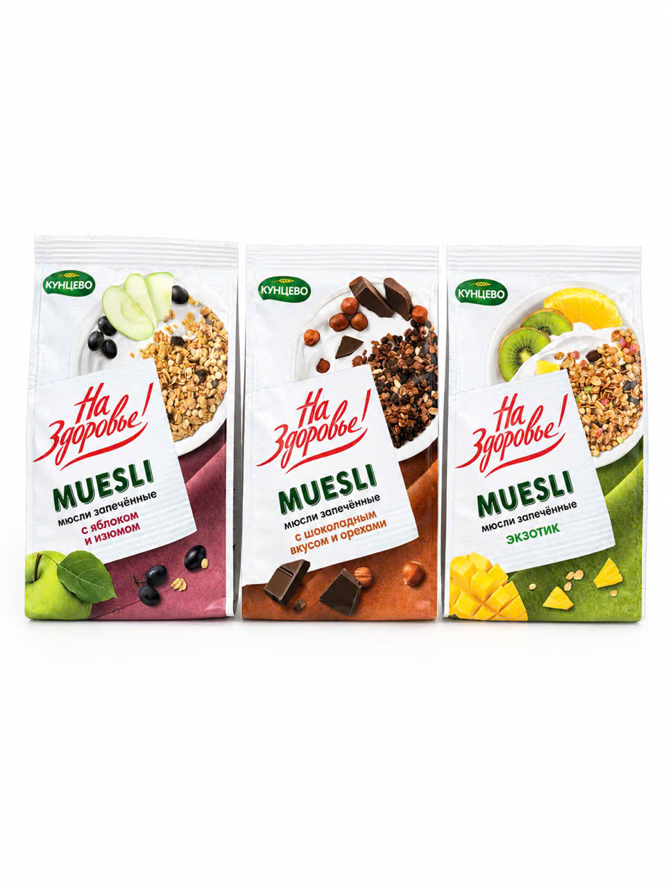 Ngũ cốc ngũ giòn Muesli Kuntsevo 300g Nga ( giao ngẫu nhiên)