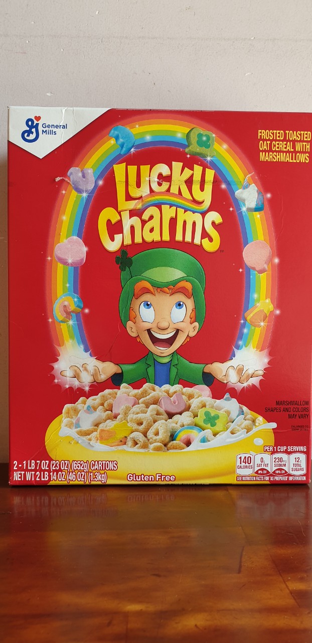 Bánh ngũ cốc Lucky Charm, hộp 652 gram