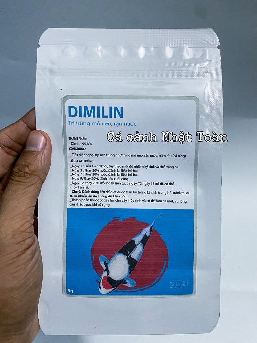 "Hoàn tiền đến 10%" DIMILIN DIỆT TRÙNG MỎ NEO RẬN NƯỚC CHO CÁ CẢNH ACPHARNO 5G