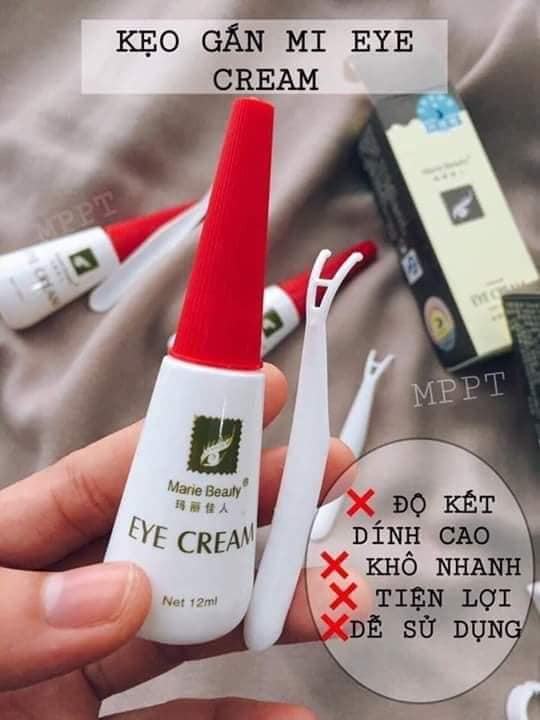 Keo dán mi và kích mí eye cream 2in1