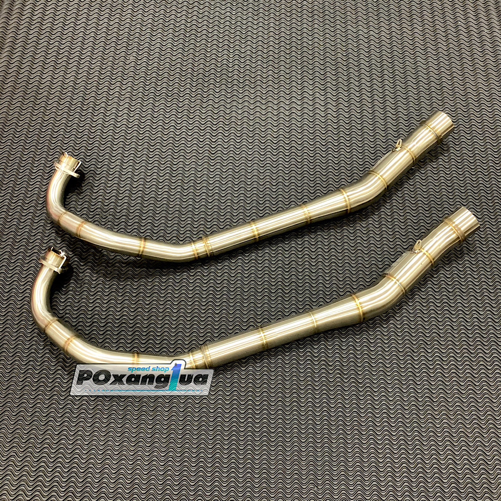 Cổ pô inox 304 cho Exciter 150 - R8 Racing