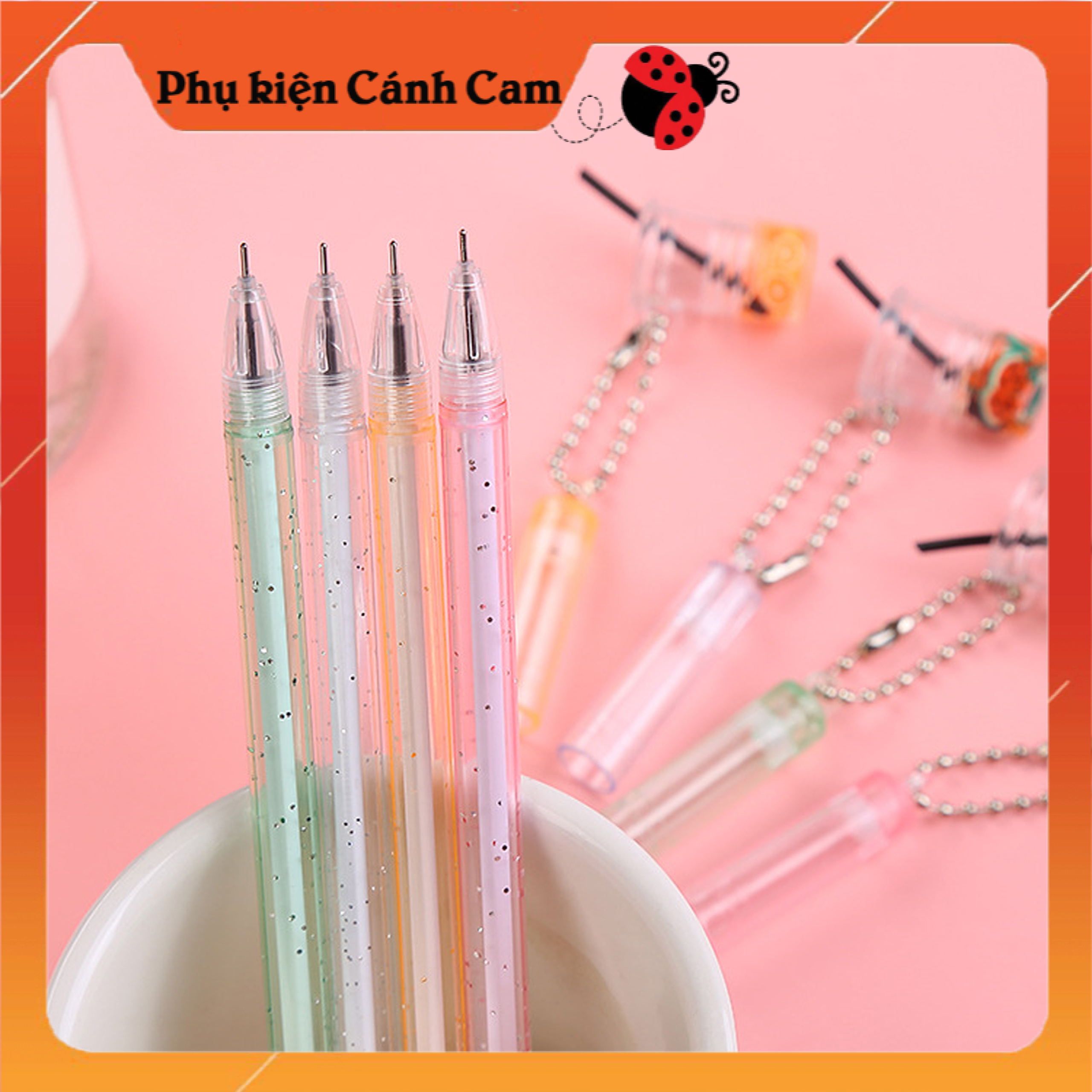 Bút, Viết Gel Xóa Được Nhiều Mẫu Cute - Phụ kiện Cánh Cam