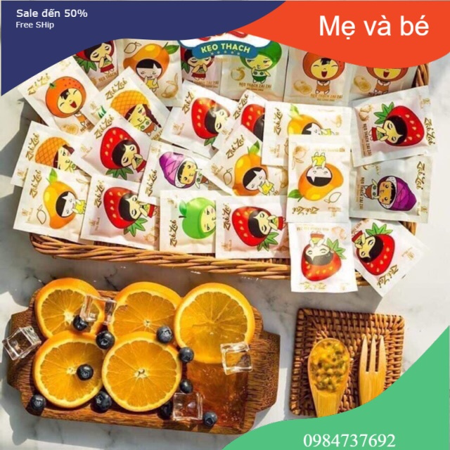 500gr thạch zai zai siêu ngon bé thích mê