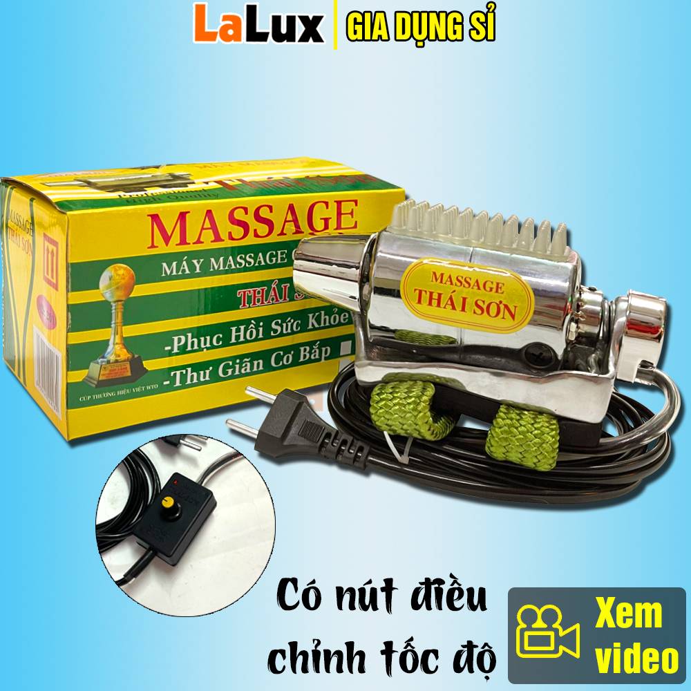 Máy Massage Đeo Tay Thai Sơn Cao Cấp - Máy Massage Cổ Vai Gáy, Bụng, Massage Trị Liệu - LALUX