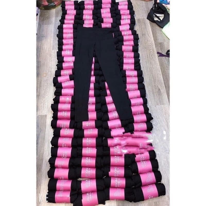 Quần legging dài cuộn tím siêu hot co giãn 4 chiều. chất vải thun - tkvt4