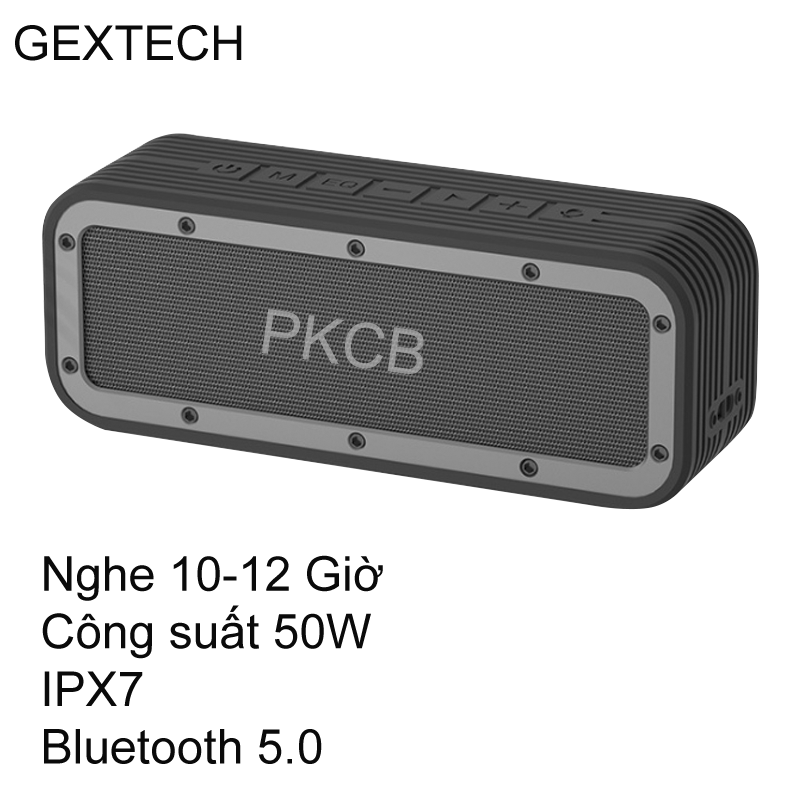 [Trả góp 0%]Loa Bluetooth Không Dây 50W công suất lớn Super Bass chống nước IPX7 pin 6600MAH sạc nhanh Type C công nghệ AI Hàng Chính Hãng PKCB