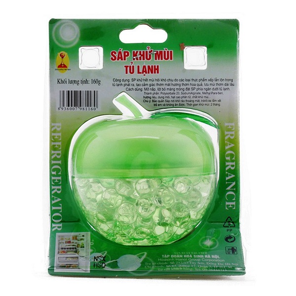Sáp thơm khử mùi tủ lạnh hando 160g 3 hương thơm mát kl484