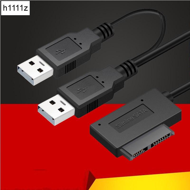 Cáp Kết Nối Chuân USB 2.0 Qua Chân Simline Sata Của Ổ Đĩa DVD