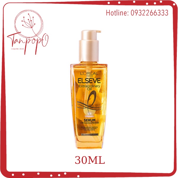 Dầu Dưỡng Tóc L'Oreal Tinh Dầu Hoa Tự Nhiên Elseve Extraodinary Oil