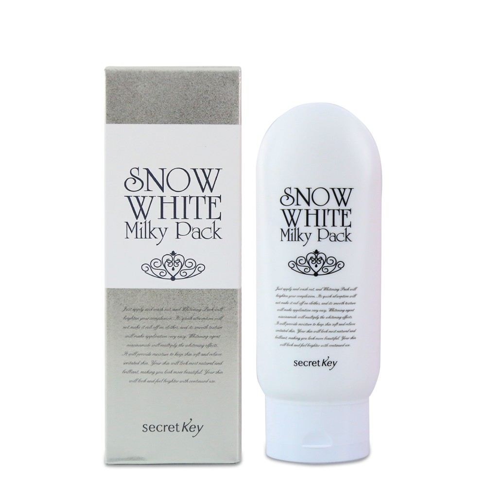 Sữa tắm kích trắng da Secret Key Snow White Milky Pack 200ml - Hàn Quốc