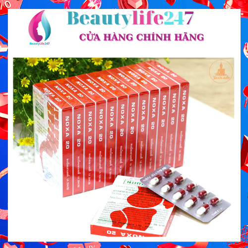 Combo 12 hộp noxa 20 đau nhức xương khớp thái lan
