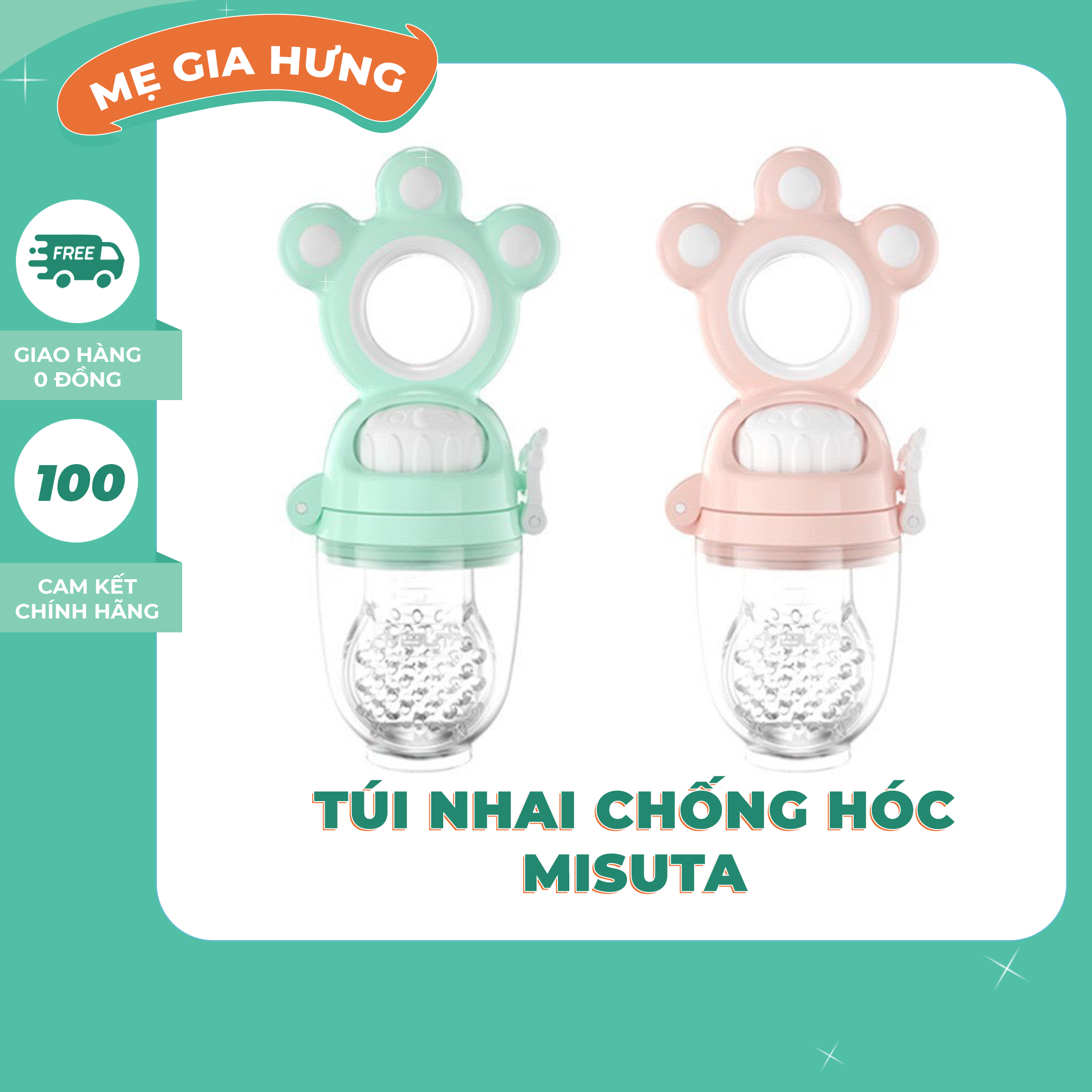 Túi nhai chống hóc misuta