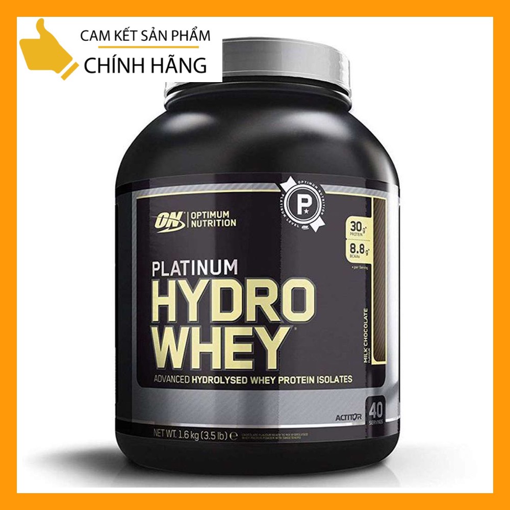 Whey protein - optimum nutrition - platinum hydro whey - 3.5lbs - bổ sung protein tăng cơ giảm mỡ.