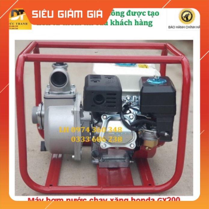Máy bơm nước honda gx200