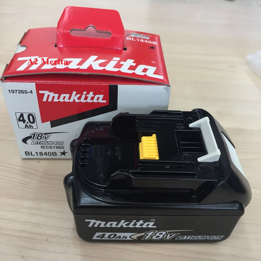 Pin lithium-ion makita 18v 4ah bl1840b