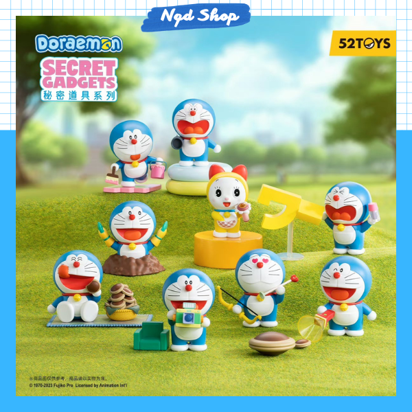 Blindbox Doraemon Secret Gadgets, Mô Hình Chính Hãng 52Toys Nguyên Seal Full box - Hàng có sẵn
