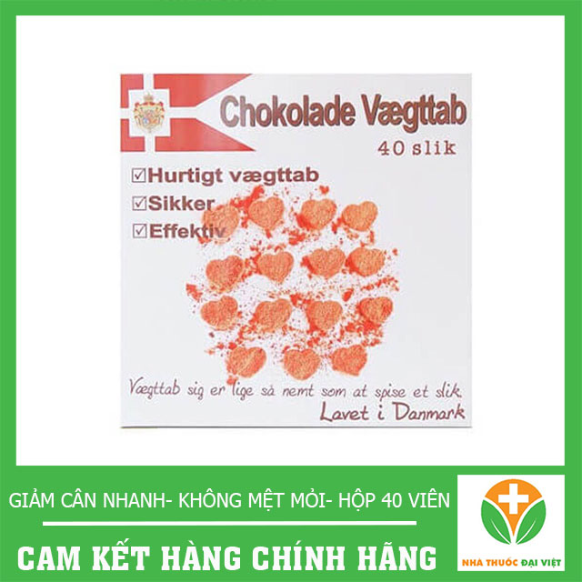 Hộp Kẹo socola giảm cân Đan Mạch XS  tách lẻ mẫu mới nhất