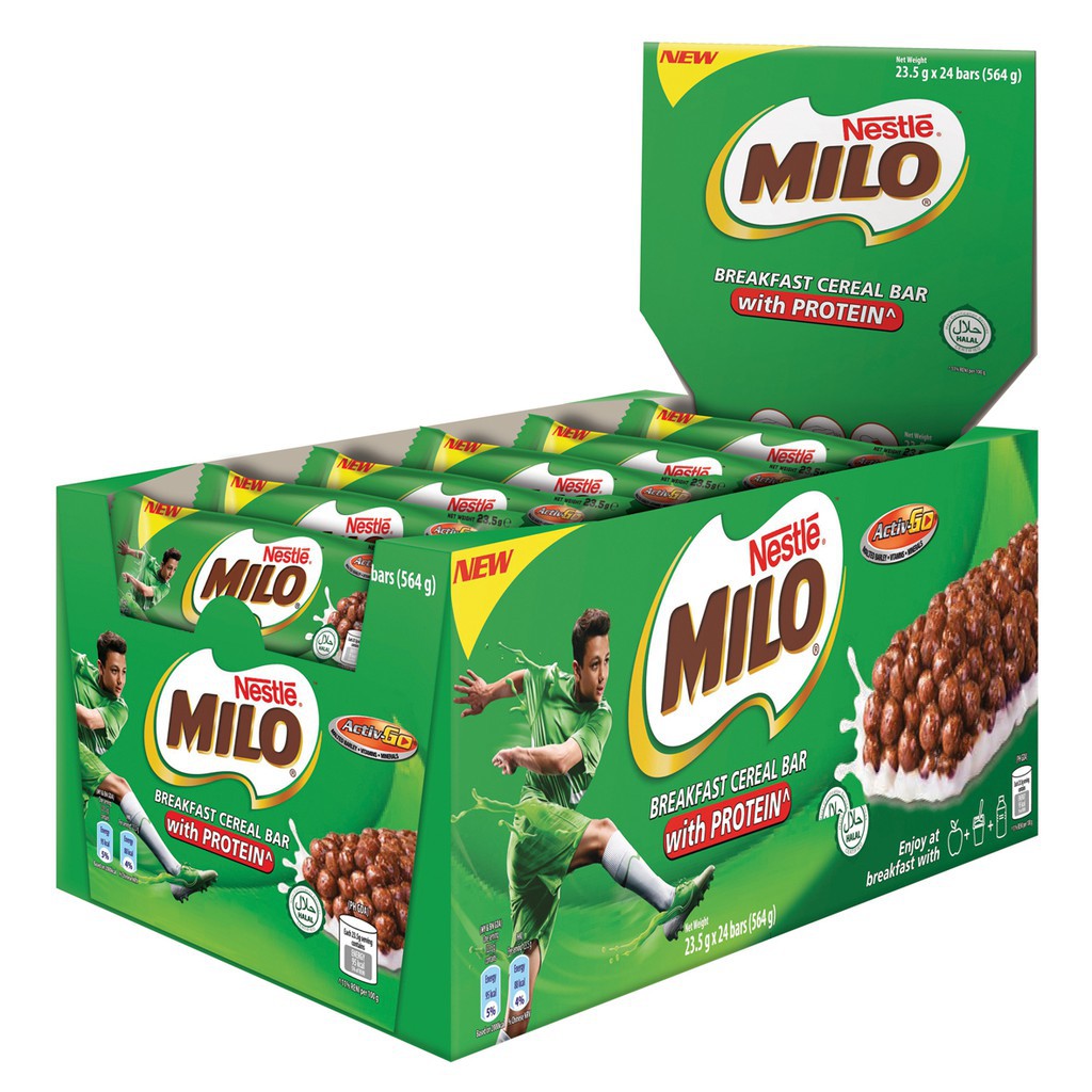 [HCM]Combo 10 thanh Bánh ngũ cốc milô Bar 23,5g 👉 Nesle >malaysia >date mới