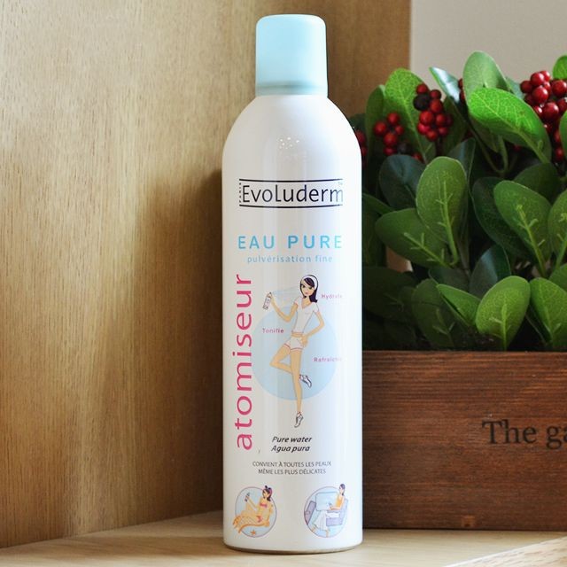 Xịt Khoáng Evoluderm Cấp Ẩm Làm Dịu Da 400ml chính hãng Pháp