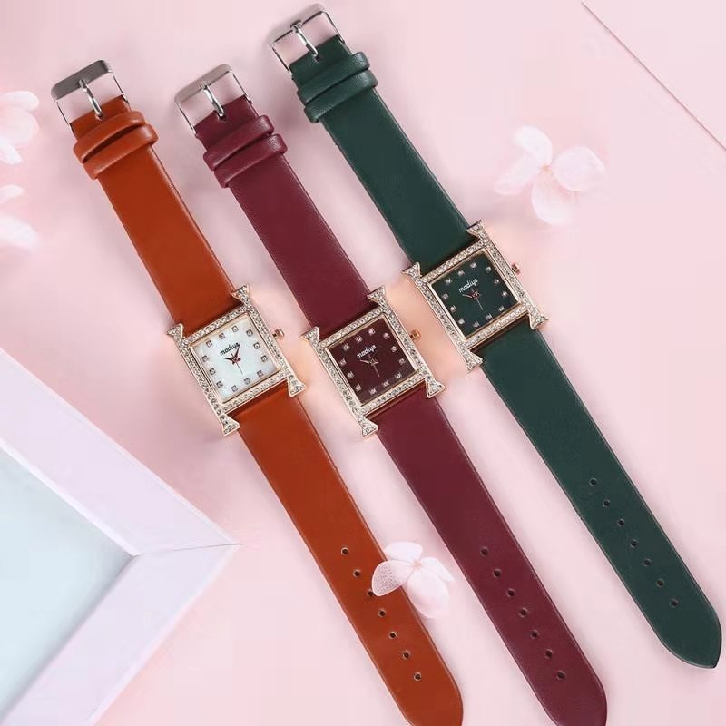 Đồng hồ nữ dây da M0DIYA A313 TREND  đồng hồ kim thời trang cho phái đẹp