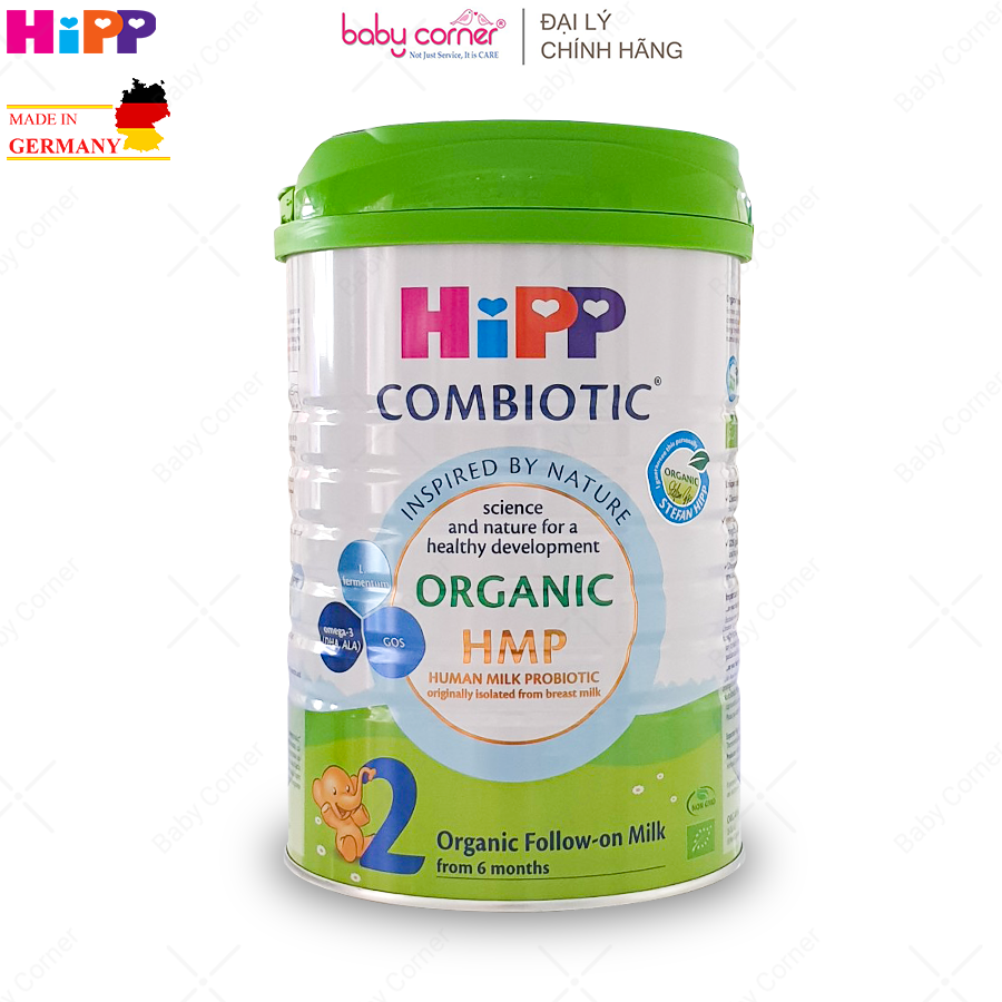 [Expiration Date 2026 - 2027] Hipp Organic Combiotic Cow Milk Powder No. 1,2,3,4 Box 350g/ 800g, Goat Milk Can 400g for Babies - 9