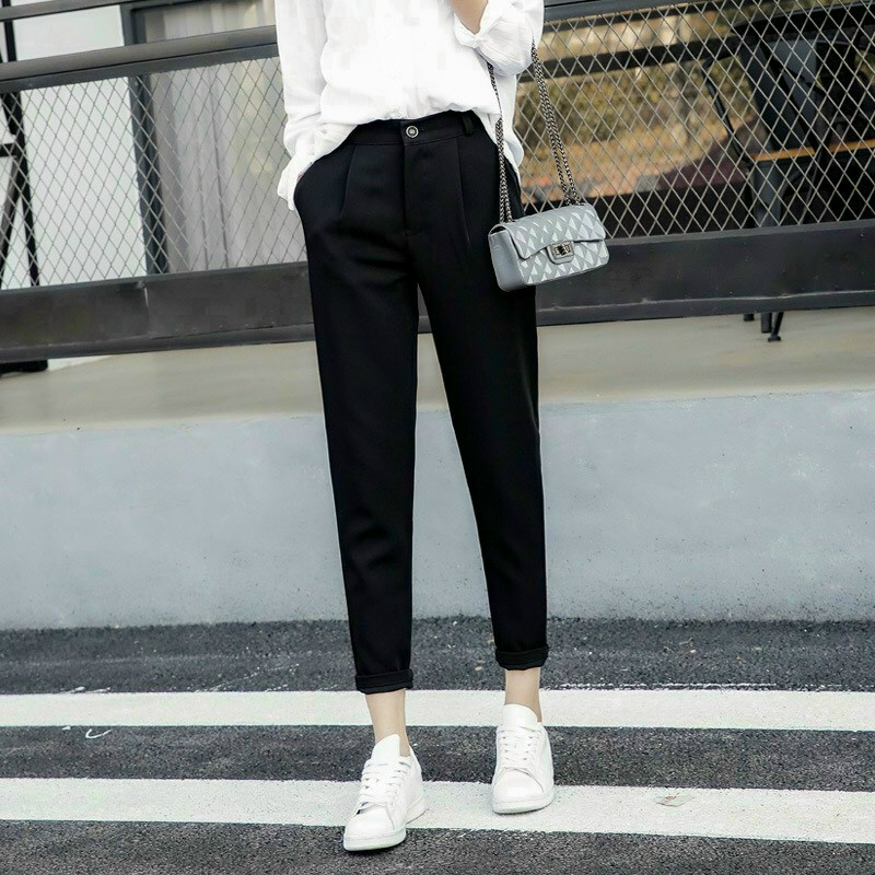 Quần baggy khóa gấu một Ly siêu đẹp dành cho học sinh, sinh viên, nhân viên công sở mặc đều đep ,vải tây âu cực sịn
