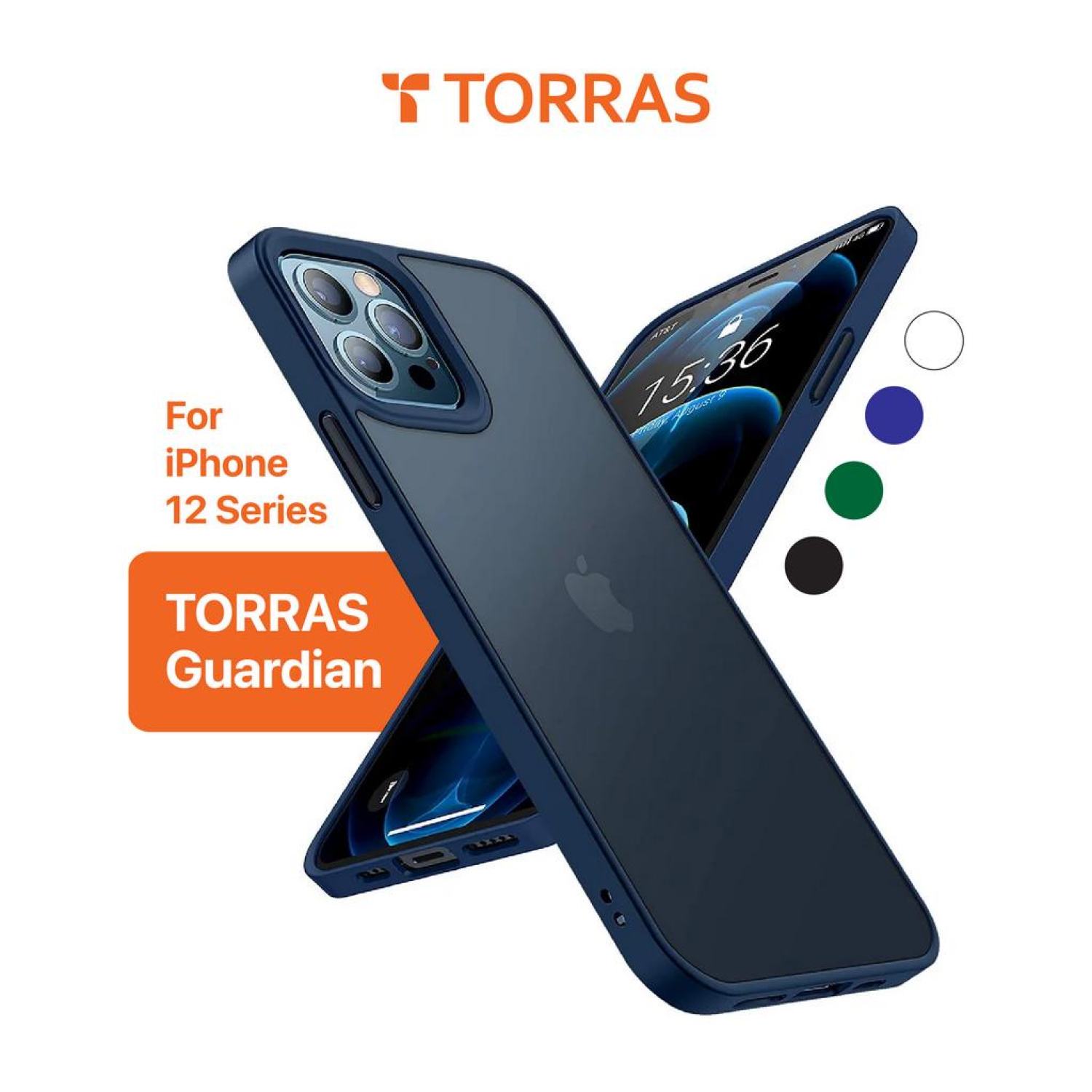 Ốp lưng torras guardian case cho iρhone 12 series