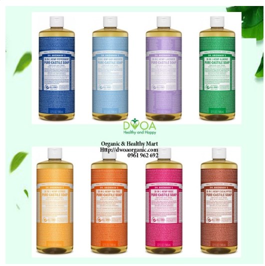 Sữa tắm hữu cơ Dr. Bronner's