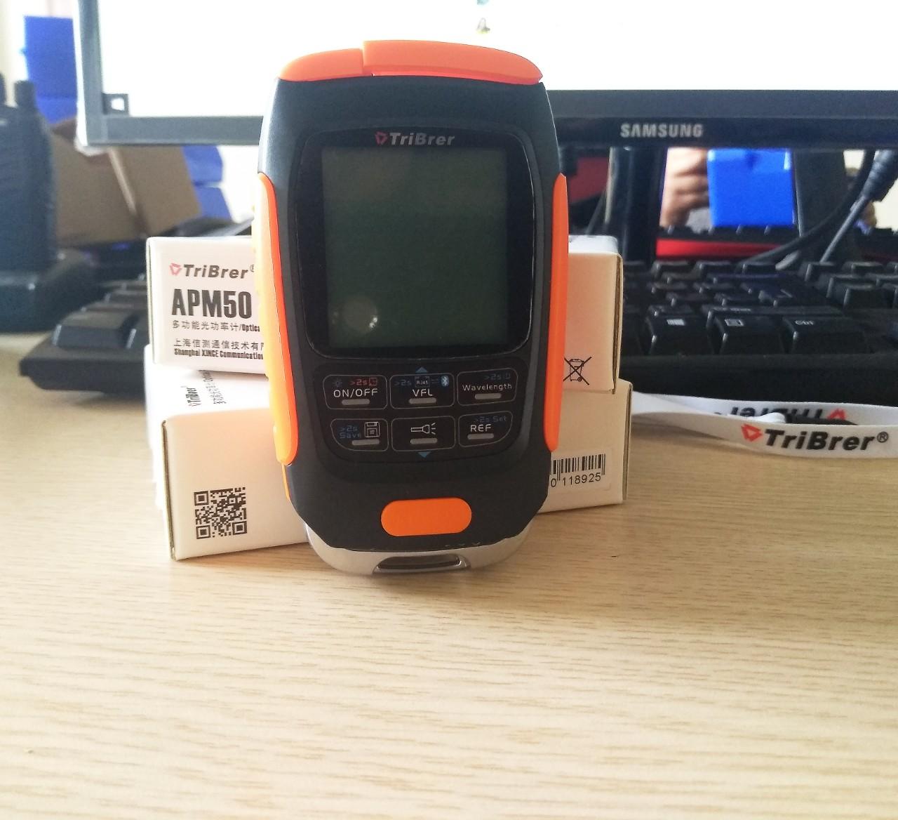 Máy đo công suất quang Triber 4 in 1 APM50NT - VFL 15KM -Test LAN cao cấp