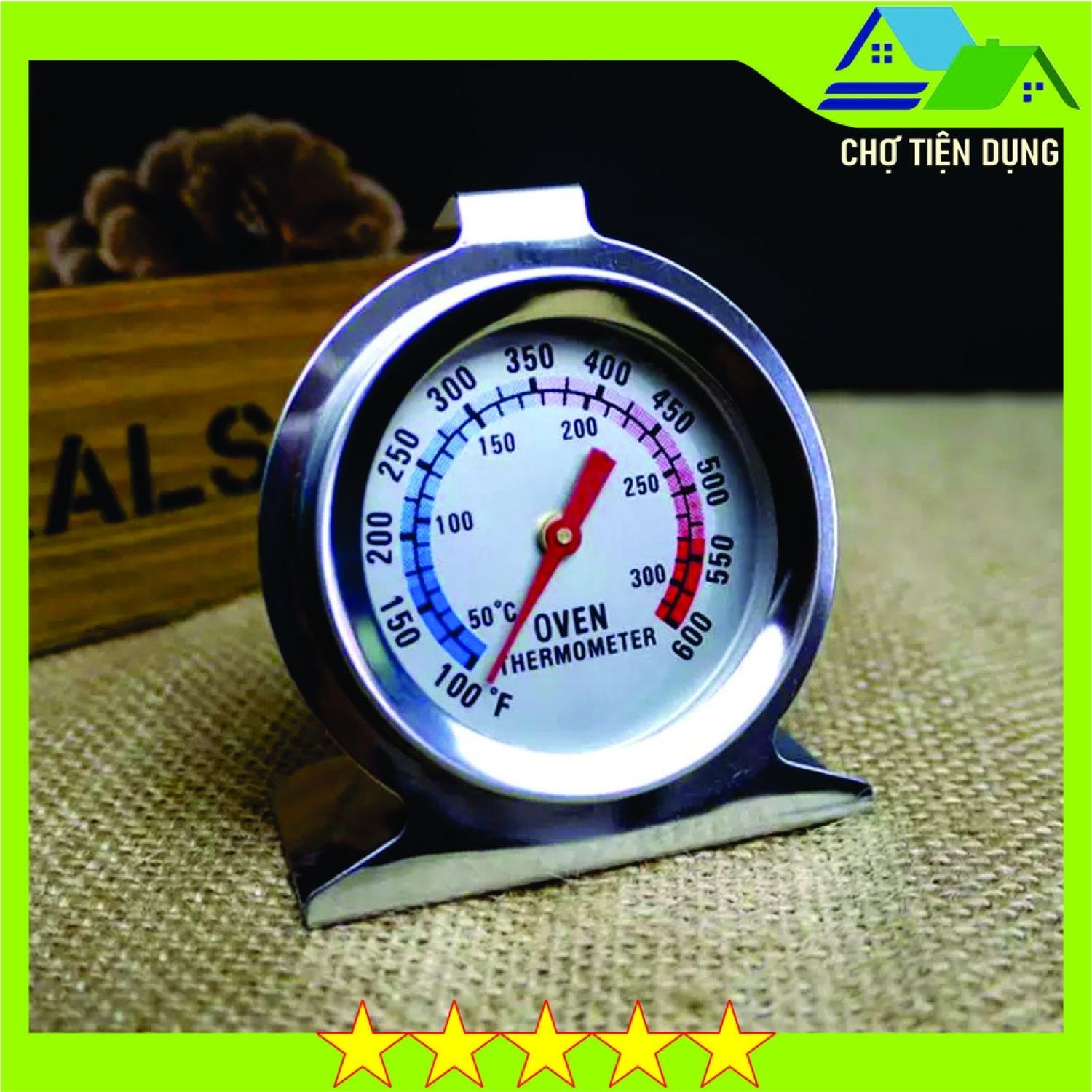 Nhiệt kế lò nướng bánh 50°c-300°c dụng cụ làm bánh - nklo02