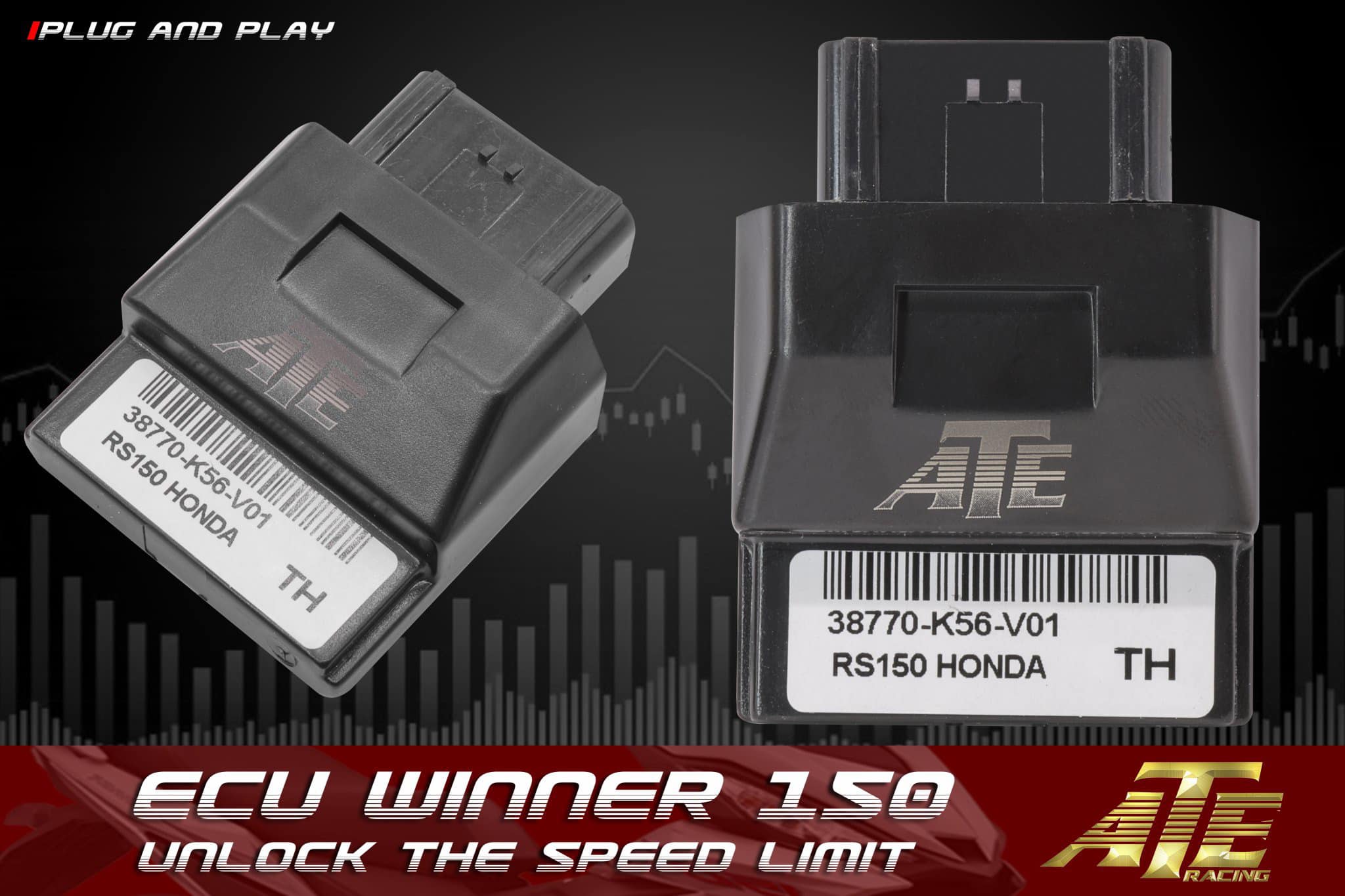 [HCM]ECU Mở Tua V2 cho Winner (RS150) Sonic CBR150 2018 Hàng Thái