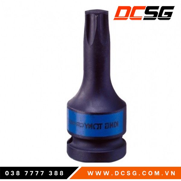 Đầu chuyển chuôi 1/2" sang hoa thị t40 kingtony 405340