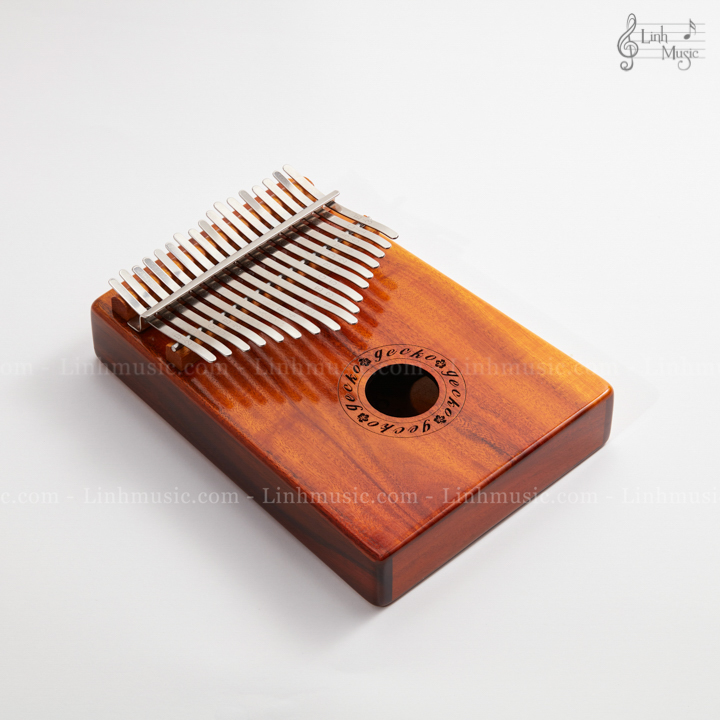[CHÍNH HÃNG + QUÀ 19K] Đàn Kalimba GECKO 17 phím K17K - LINHMUSIC - Tone C, Gỗ Koa - Tặng Dây Đeo Trang Trí 19K - Mbira Thumb Finger Piano 17 keys