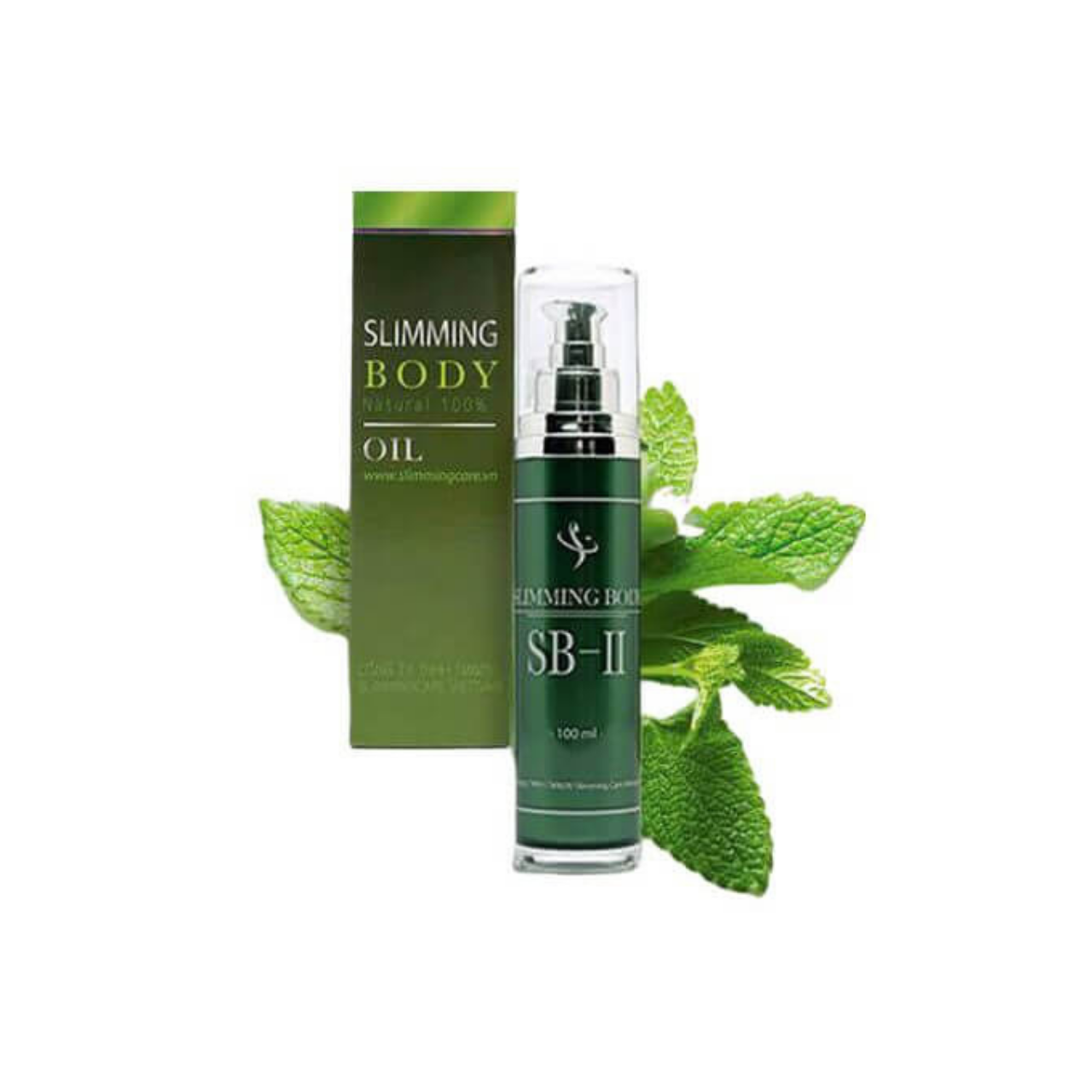 Tinh dầu ủ nóng tan mỡ thế hệ mới slimming body sb 2