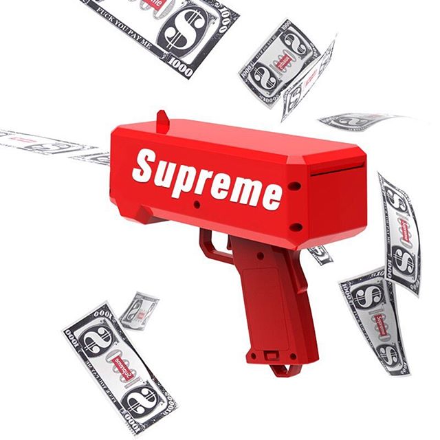 Đồ chơi Máy bắn tiền Supreme, thích hợp với các sự kiện, mang lại không khí sôi động, thăng hoa