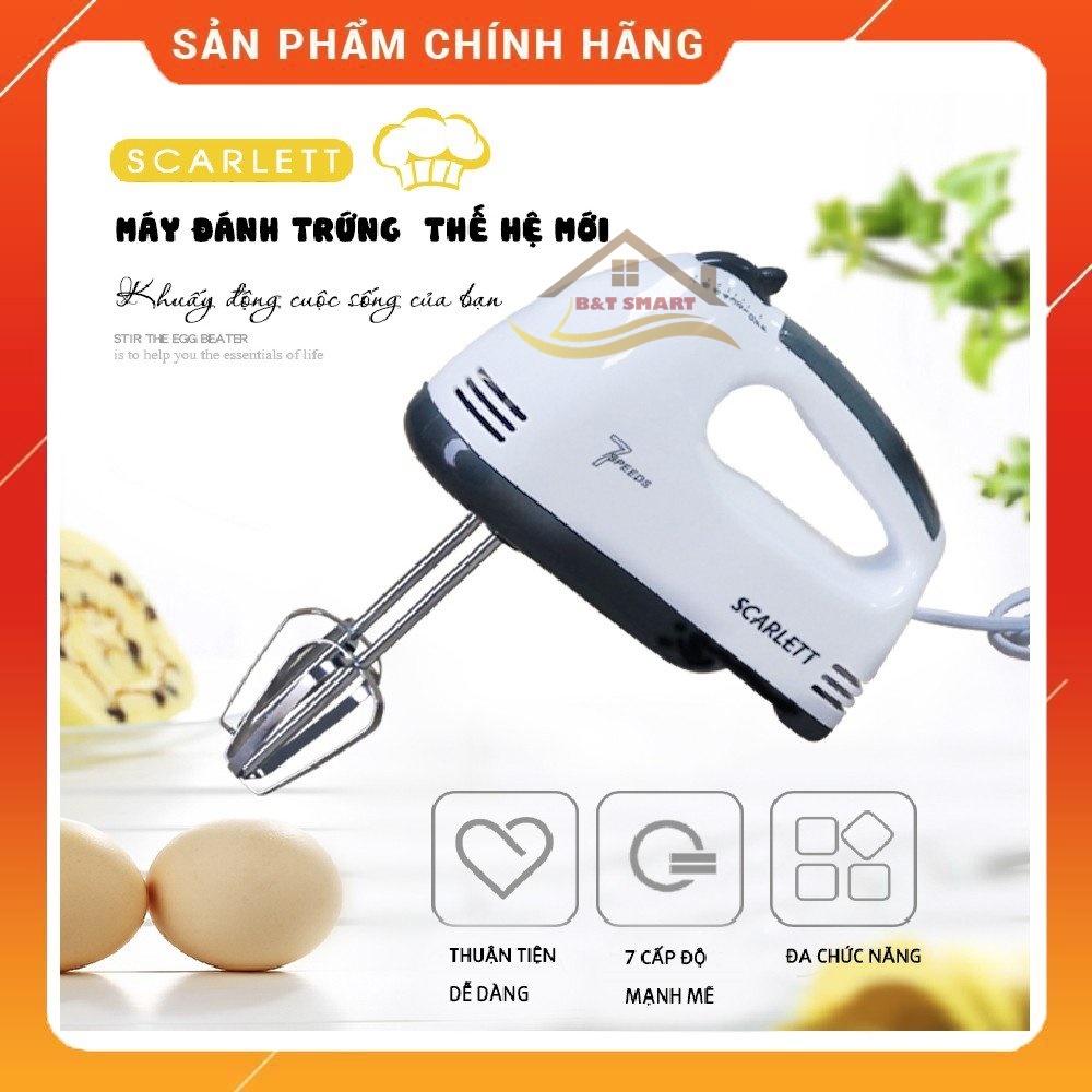 Máy đánh trứng cầm tay 7 tốc độ công suất 180w
