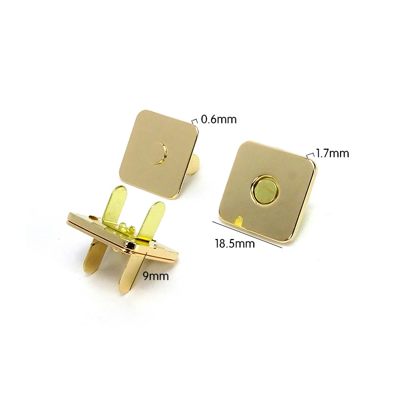Nút hít vuông mỏng 18.5mm