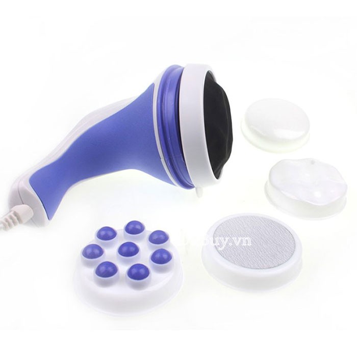Máy massage cầm tay Relax & Spin Tone (3 đầu massage) Chính Hãng - Bảo Hành 1 Đổi 1