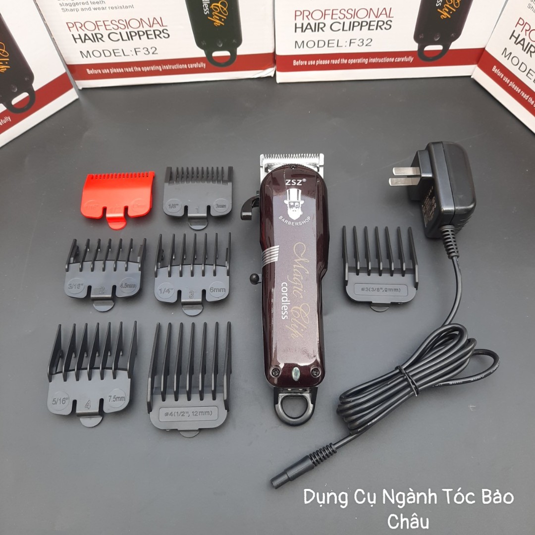 Tông đơ lưỡi kép zsz F32 magic clip đã chuốt mài lưỡi