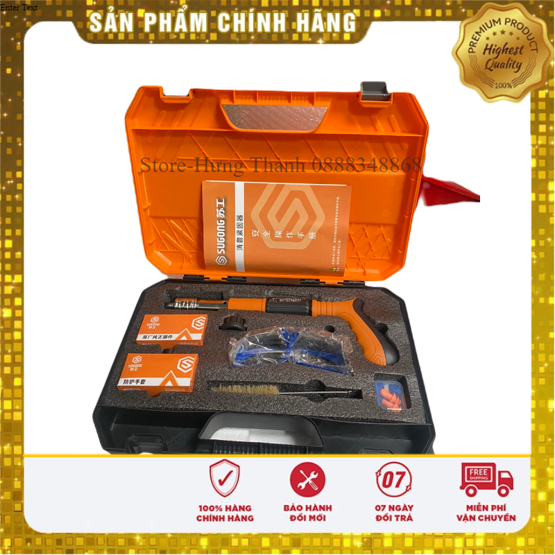 Súng bắn đinh bê tông mini hàng nội địa chính hãng công ty sugong