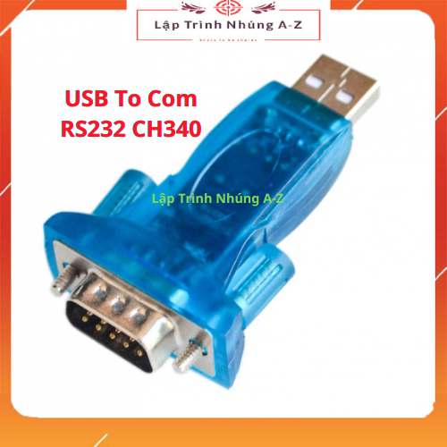 Usb to com rs232 ch340