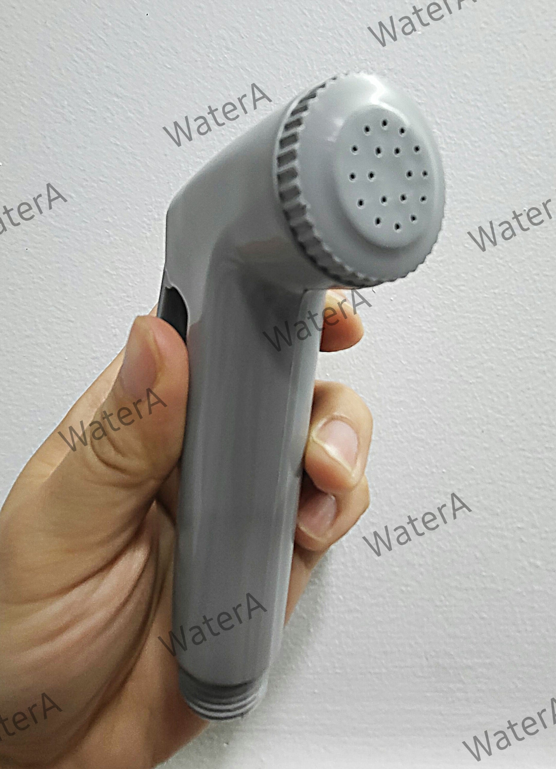 ( Q. Tân Bình) Vòi Xịt Vệ Sinh, Tay Xịt Bồn Cầu Đa Năng - Nhưa ABS Xám