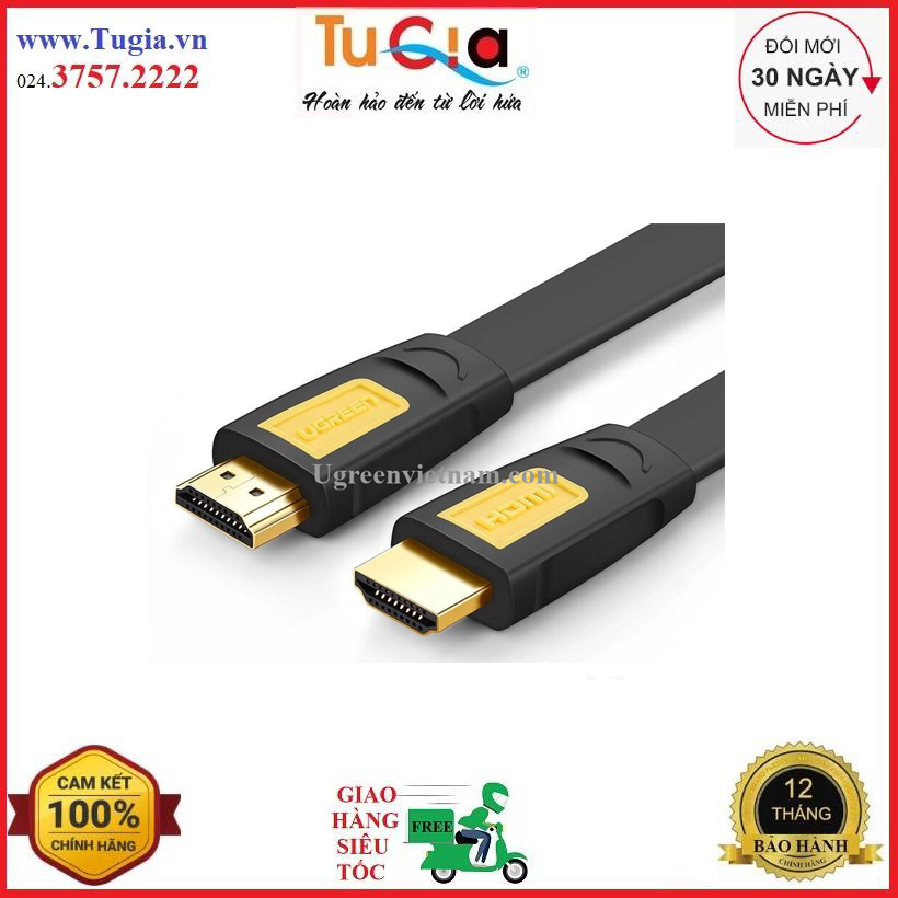 Cáp hdmi 2.0 ugreen 40411 3m - hàng chính hãng