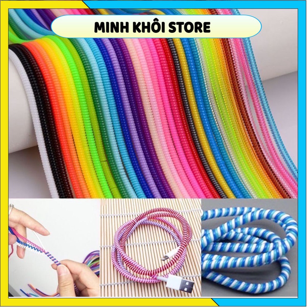 Dây quấn sạc - tai nghe/cáp sạc điện thoại