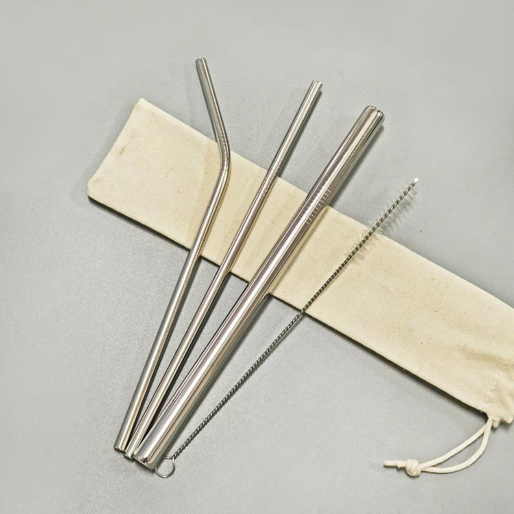 Bộ ống mút inox cao cấp - Kèm Cọ Rửa