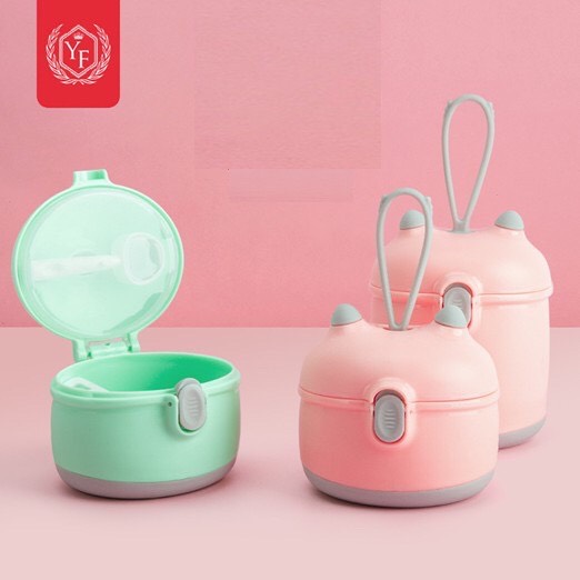 Hộp bảo quản sữa bột Hộp đựng thức ăn nhẹ di động cho trẻ sơ sinh Hộp đựng sữa bột cho trẻ sơ sinh Hộp đựng phụ kiện cho trẻ ăn Phụ kiện với thìa