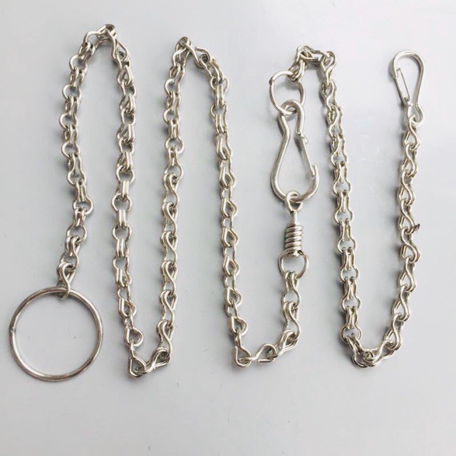 Xích inox kèm vòng cổ cho chó mèo size trung