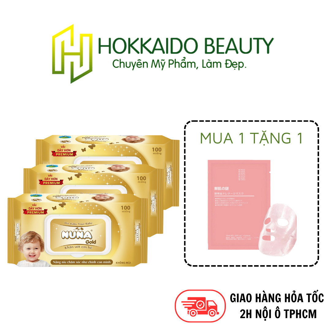 Nuna Gold 100 miếng/gói Giá 228,000 Đồng*Miễn phí vận chuyển